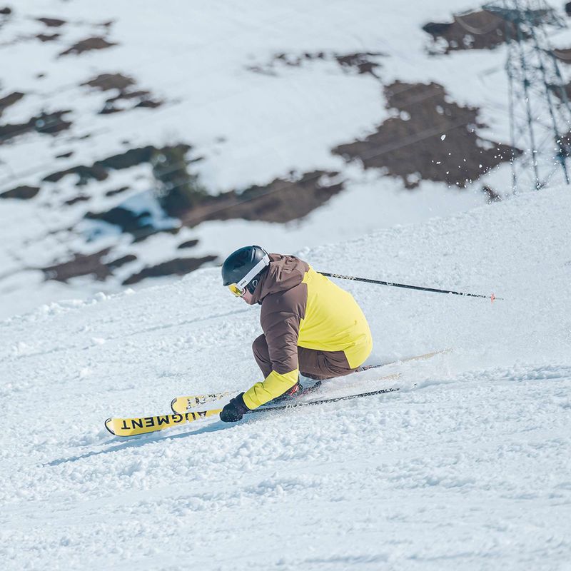 Мъжко скиорско яке Descente Hybrid Rip Down giant yellow 15