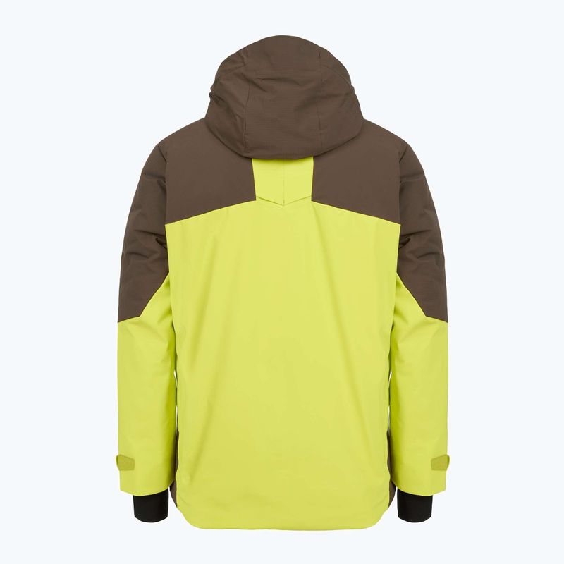 Мъжко скиорско яке Descente Hybrid Rip Down giant yellow 2