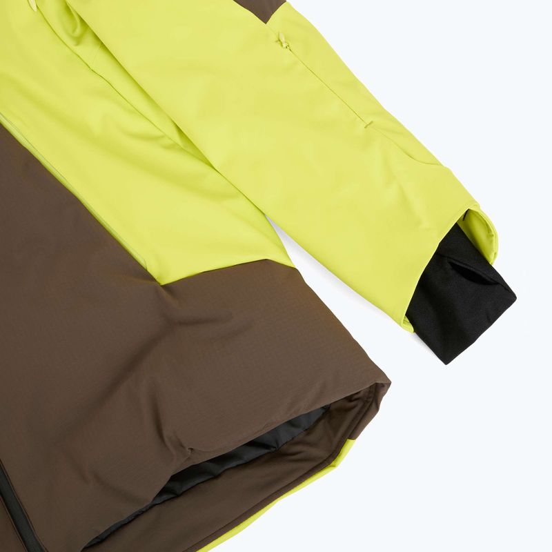 Мъжко скиорско яке Descente Hybrid Rip Down giant yellow 3