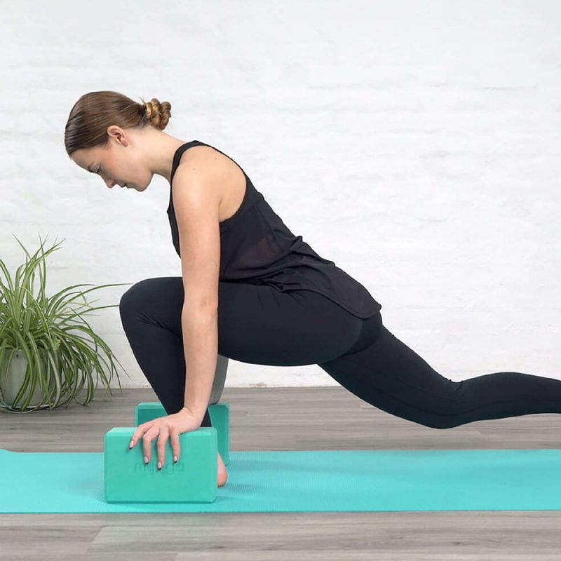 Куб за йога Myga Foam Block turquoise 6
