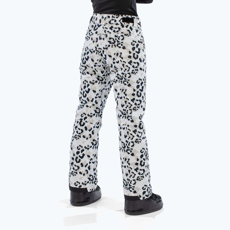 Дамски скиорски панталони Surfanic Glow animal camo white 6