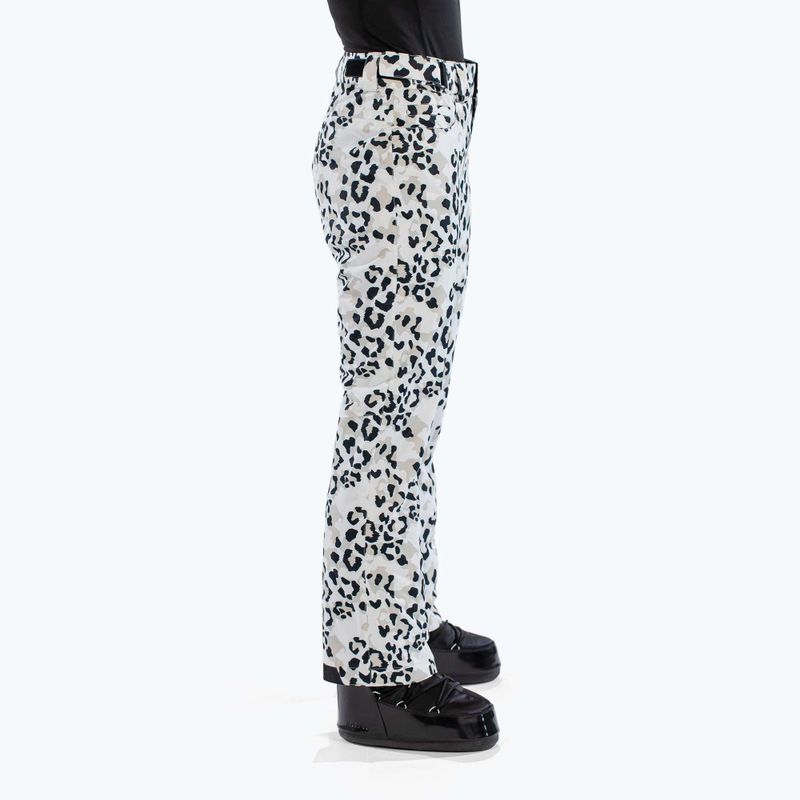 Дамски скиорски панталони Surfanic Glow animal camo white 7
