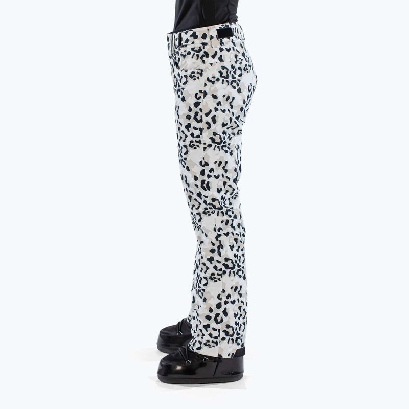 Дамски скиорски панталони Surfanic Glow animal camo white 8
