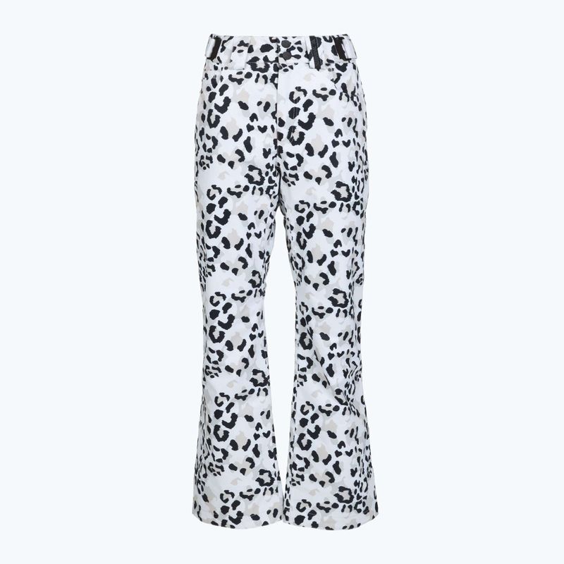 Дамски скиорски панталони Surfanic Glow animal camo white 9