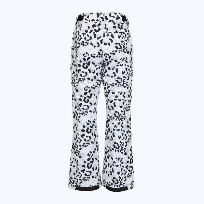 Дамски скиорски панталони Surfanic Glow animal camo white 10