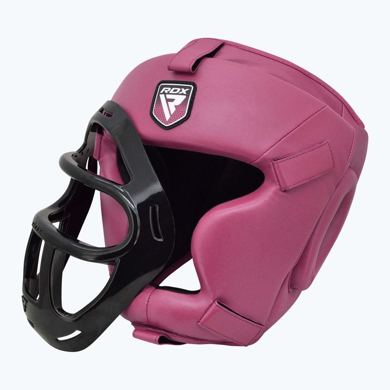 Боксов шлем RDX Guard Grill T1 pink 3