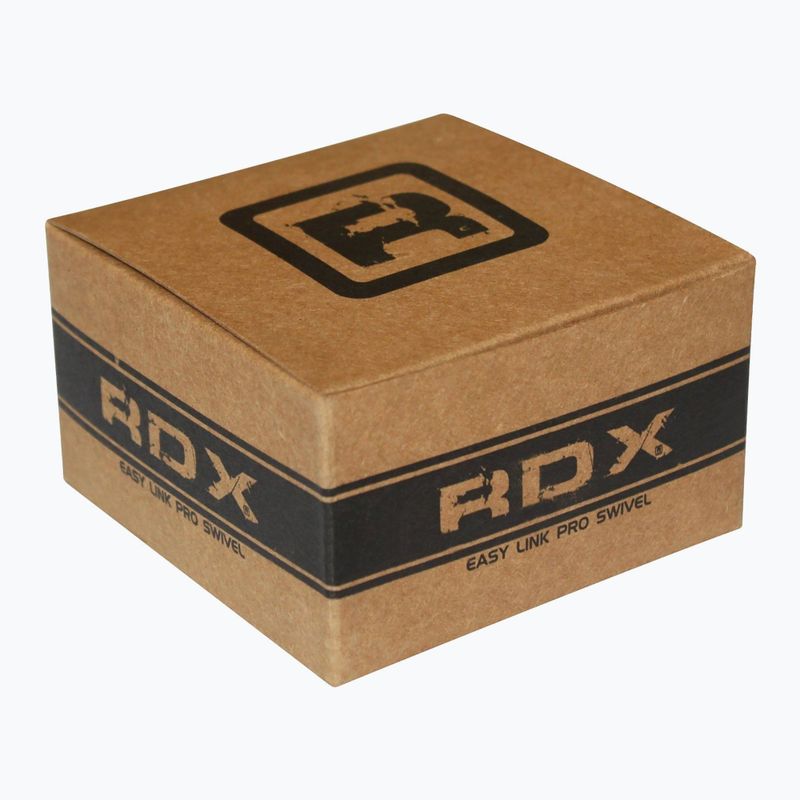 Боксова топка RDX Speed Ball Leather Multi черна и жълта 2SBL-S2YU 5