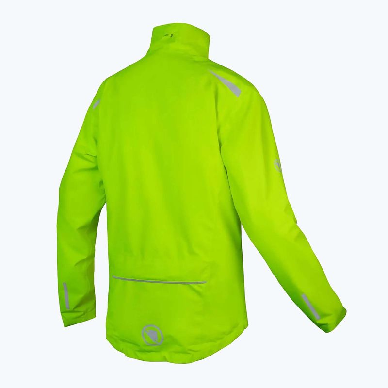 Мъжко яке за колоездене Endura Hummvee Waterproof hi-viz yellow 7