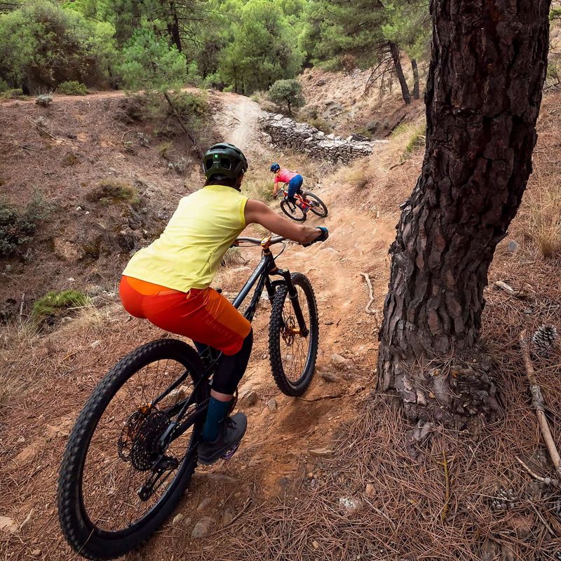 Дамска колоездачна тениска Endura Singletrack Tank Top sulphur 11