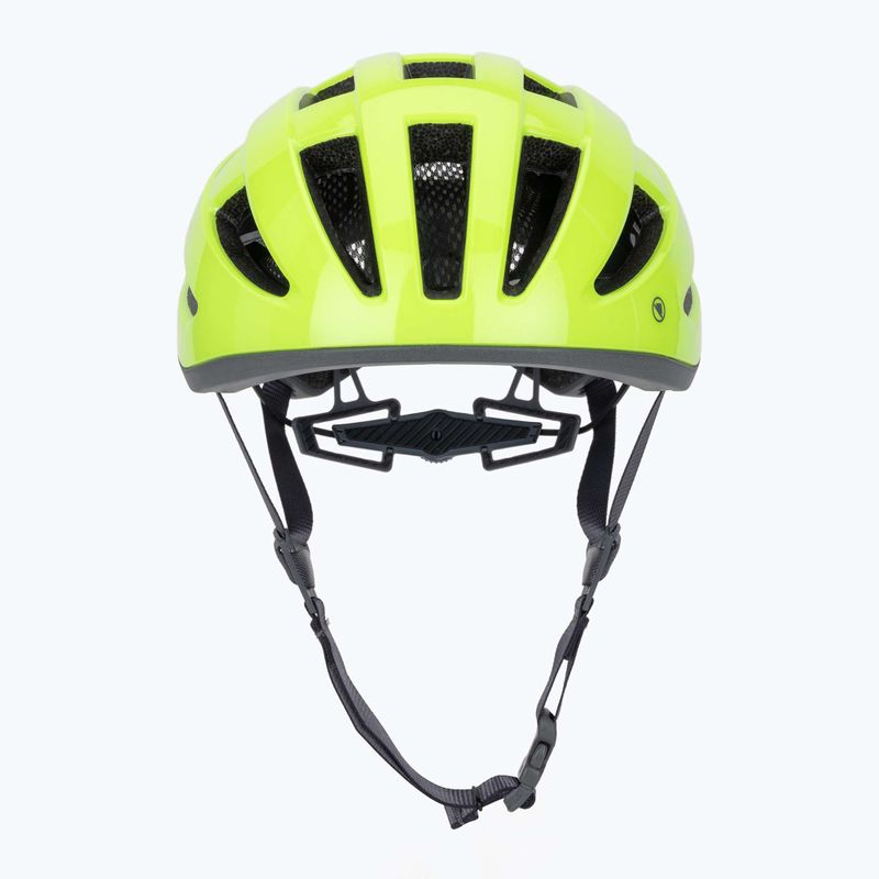 Каска за велосипед Endura Xtract hi-viz жълта 2