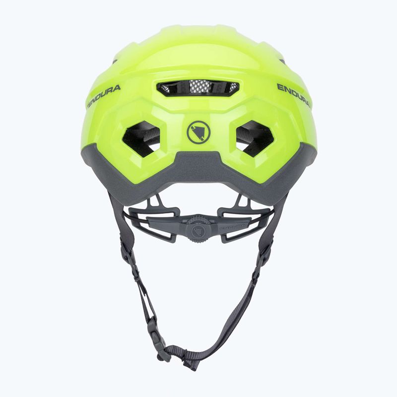 Каска за велосипед Endura Xtract hi-viz жълта 4