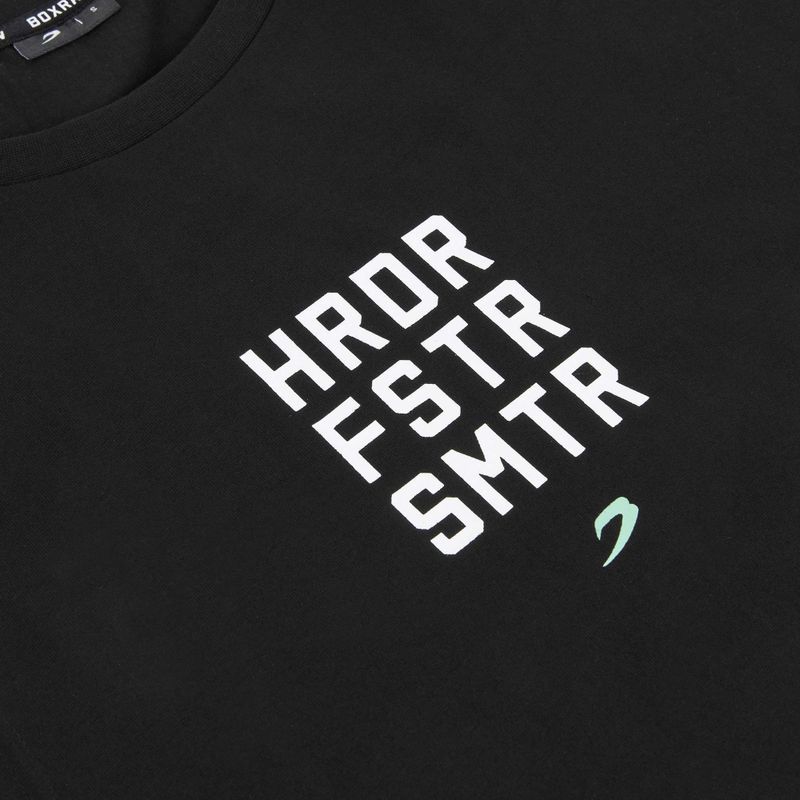 Мъжка тениска Boxraw HRDR FSTR SMTR Muscle Tank Black 9