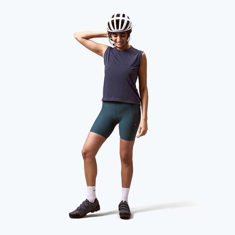 Дамски шорти за колоездене Endura Loop Bibshort teal 2