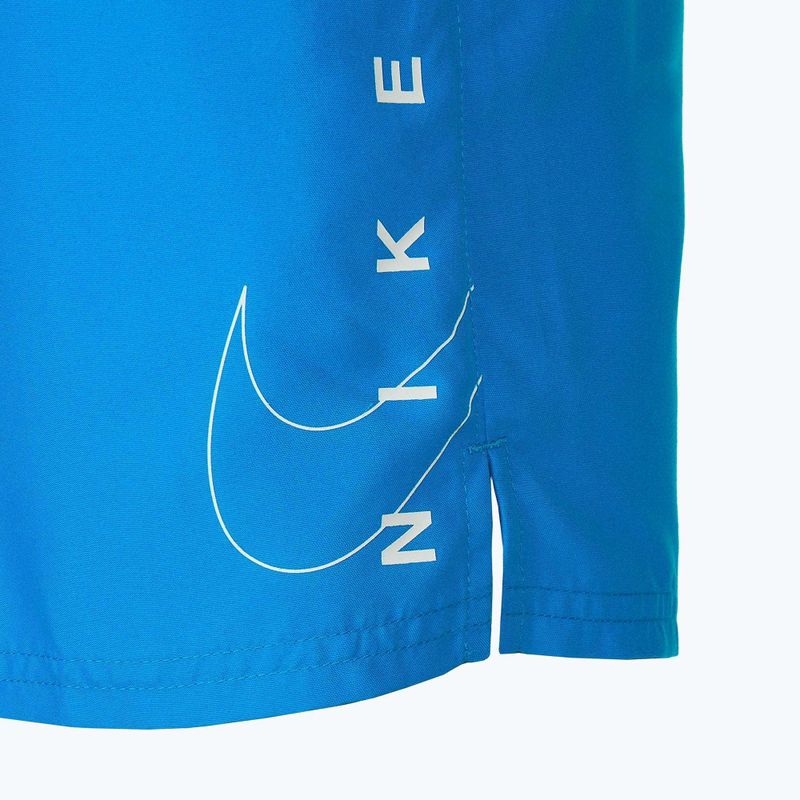 Мъжки къси панталони за плуване Nike Swoosh Break 5" Volley, сини NESSC601-458 5