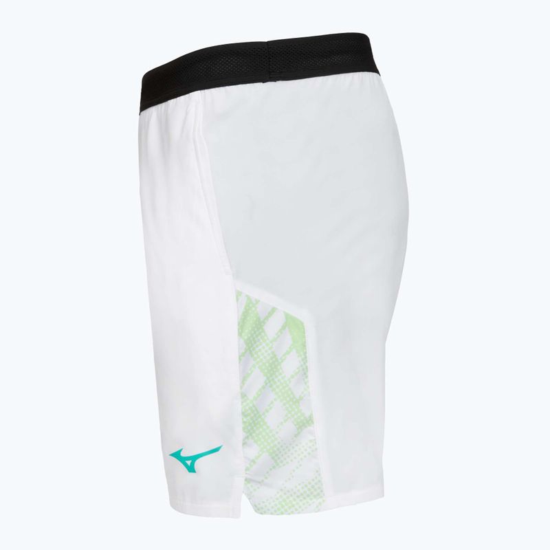Мъжки тенис шорти Mizuno Mugen 8 In Amplify white 3