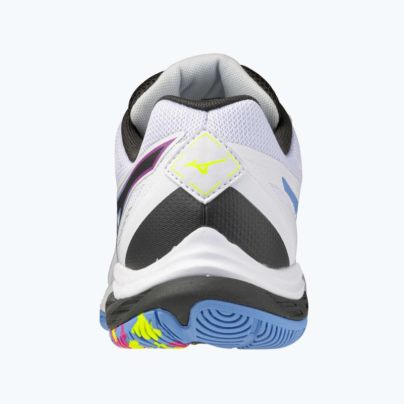 Mizuno Wave Fang 2 обувки за бадминтон бяло/розова тетра/всички в чужбина 10