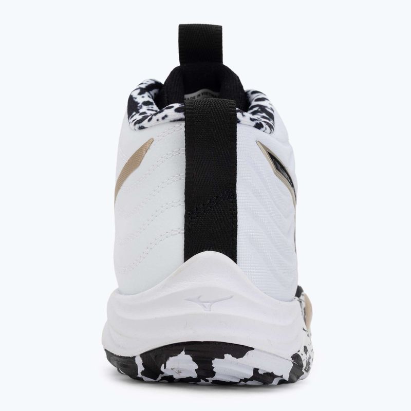 Обувки за волейбол Mizuno Wave Momentum Elite Mid white/black/ge gold 6