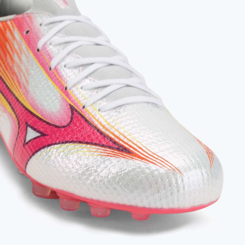Футболни обувки Mizuno Alpha III Japan AG white/fuchsia purple 7