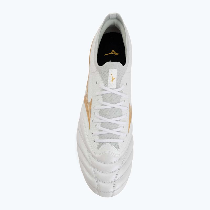 Футболни обувки Mizuno Morelia Neo IV Beta Elite Mix white/mp gold/cool gray 3c 5