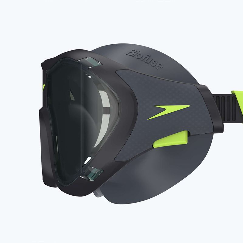 Маска за плуване Speedo Biofuse 2.0 black / steel 4