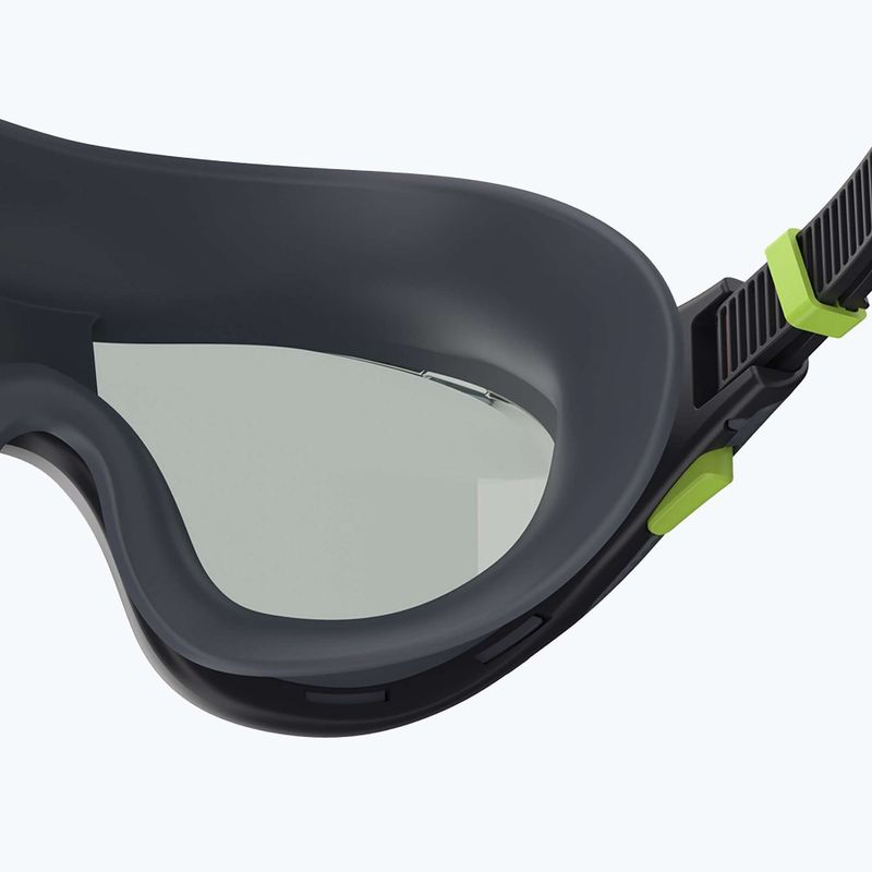 Маска за плуване Speedo Biofuse 2.0 black / steel 6