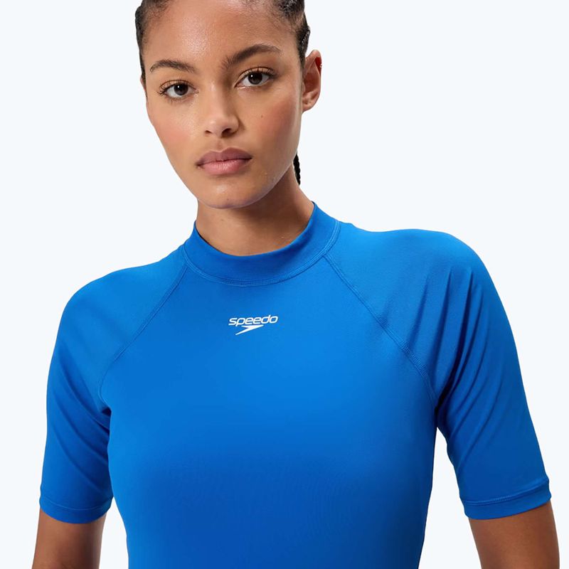 Дамска тениска за плуване Speedo Endurance+ Rash Guard turkish sea 4