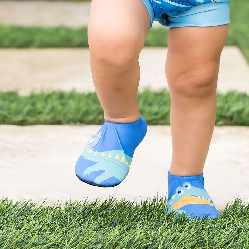 Детски обувки за вода Splash About Splash Shoes crocodile swamp 13