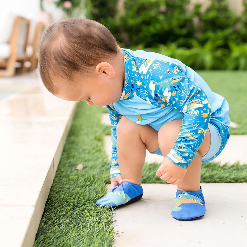 Детски обувки за вода Splash About Splash Shoes crocodile swamp 14