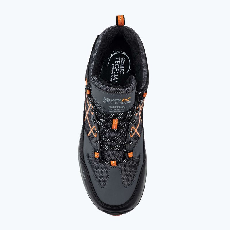 Мъжки обувки за трекинг REGATTA Samaris III Low granite/blaze orange 5