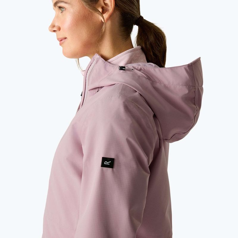 Дамско яке за дъжд REGATTA Hamara IV powder lilac 4