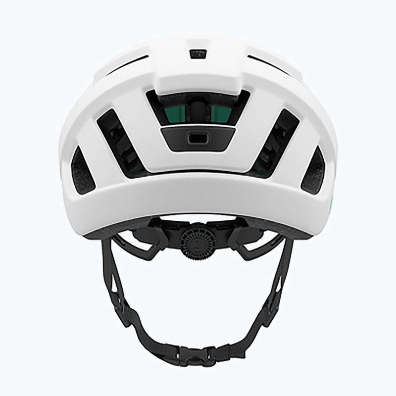 Lazer Codax KinetiCore + мрежа матирана изцяло бяла велосипедна каска 4