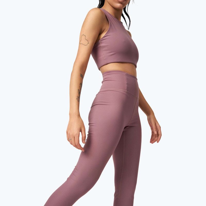 Тренировъчен клин за жени Girlfriend Collective Rib pewter 4