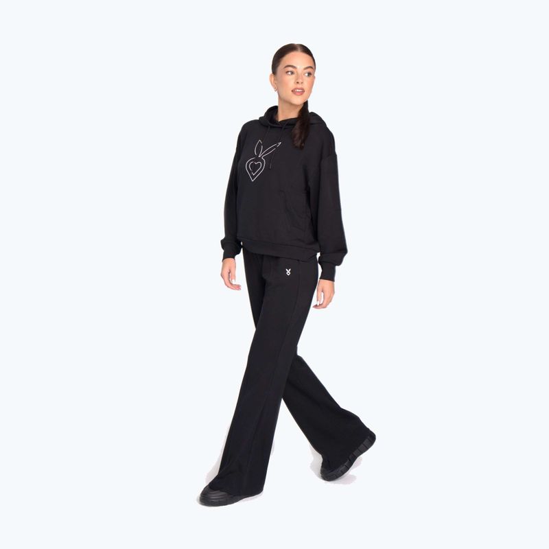 Дамски панталони за тренировка Cardio Bunny HCB-125 Flare black 4