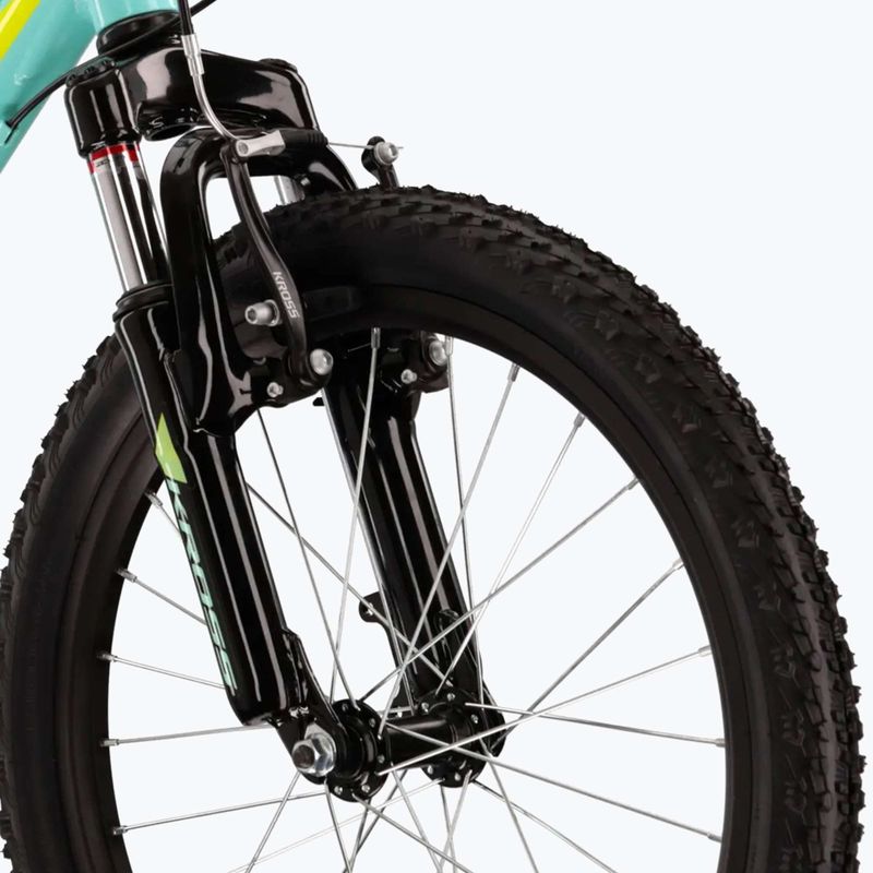 Детски велосипед KROSS Lea Mini 2.0 aquamarine/lime green/glossy 5