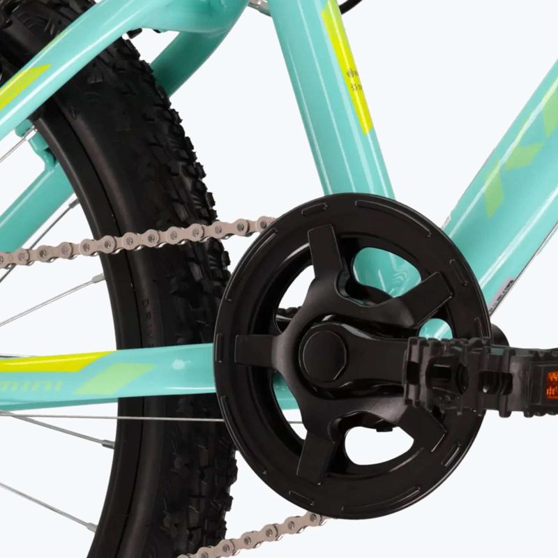 Детски велосипед KROSS Lea Mini 2.0 aquamarine/lime green/glossy 8