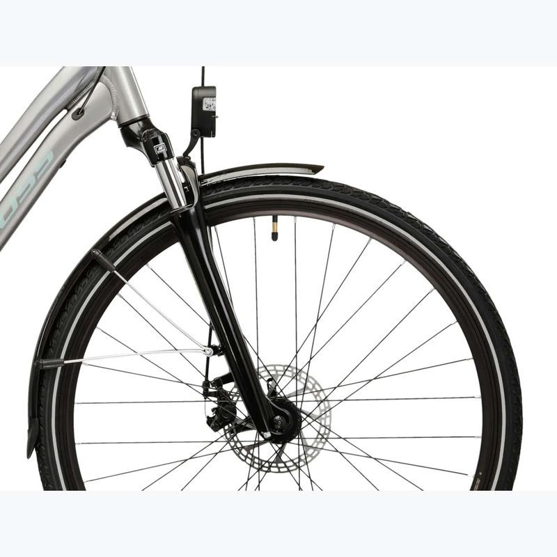 Дамски трекинг велосипед KROSS Trans 3.0 silver/grey/gloss 6