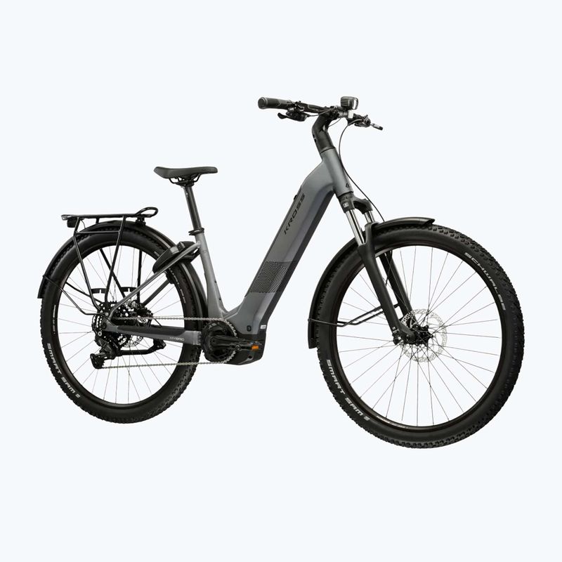 Електрически велосипед KROSS Influx Suv Hyb 2.0 600Wh LS 27,5“ gray/black/matte 2