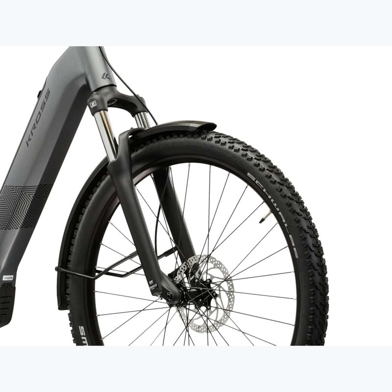 Електрически велосипед KROSS Influx Suv Hyb 2.0 600Wh LS 27,5“ gray/black/matte 6