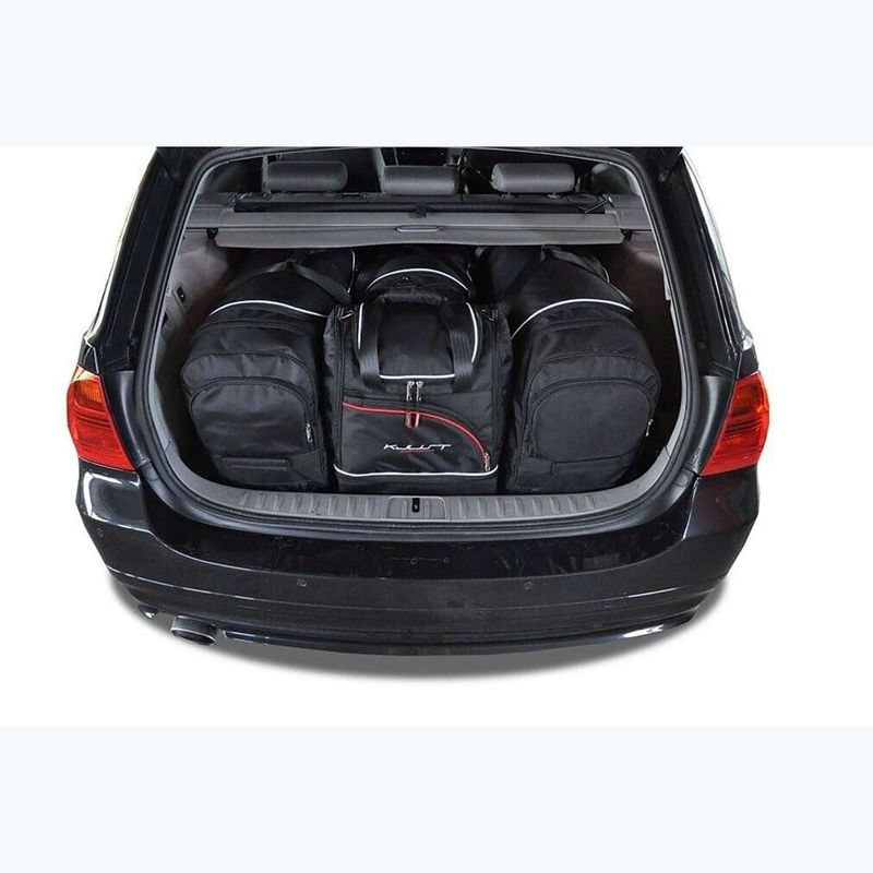 KJUST Комплект чанти за багажника на BMW 3 Touring 2005-2013 4 бр. черни 15