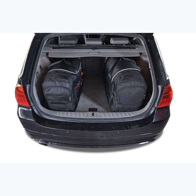 KJUST Комплект чанти за багажника на BMW 3 Touring 2005-2013 4 бр. черни 17