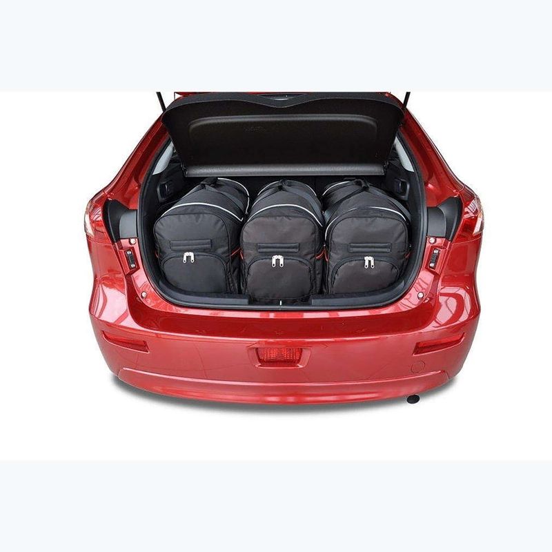 Комплект чанти за багажник KJUST Mitsubishi Lancer Sportback 2007-2016 3 бр. black 9