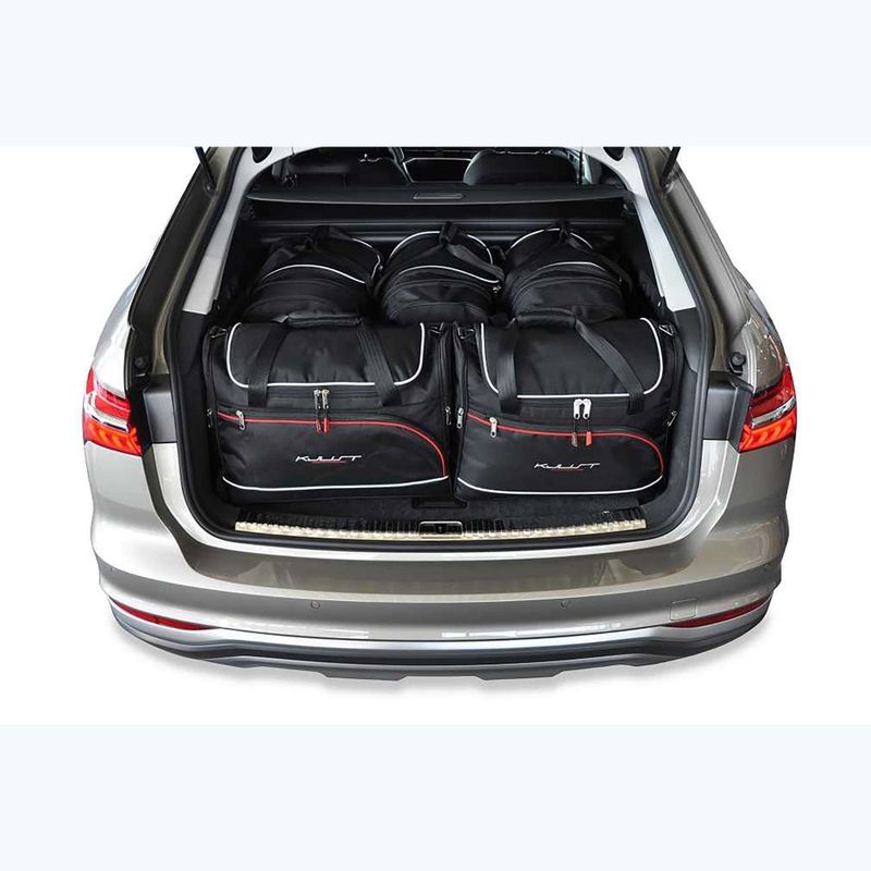 KJUST Комплект чанти за багажника на Audi A6 Allroad 2019+ 5 бр. черни 14