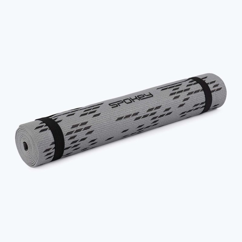 Постелка за тренировка Spokey Lightmat сива 920933 4