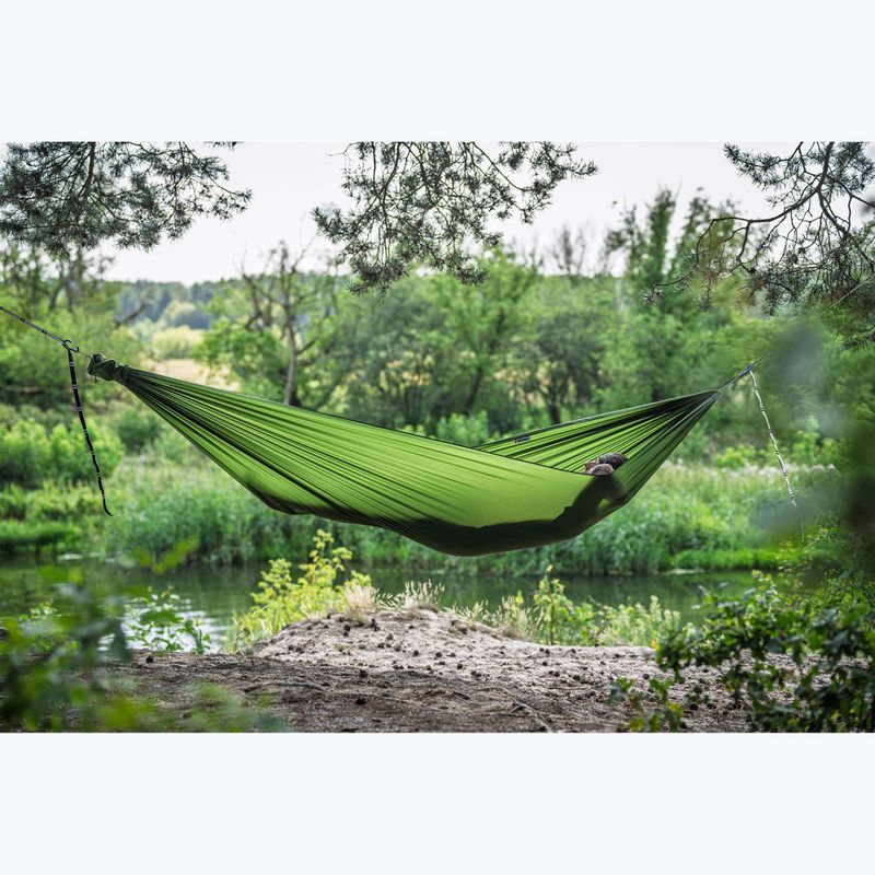 Туристически хамак Lesovik Bright treetop green 2