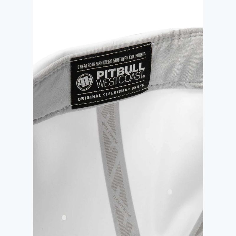 Pitbull Snapback шапка ,,Hilltop" Stretch Fitted бяла 8