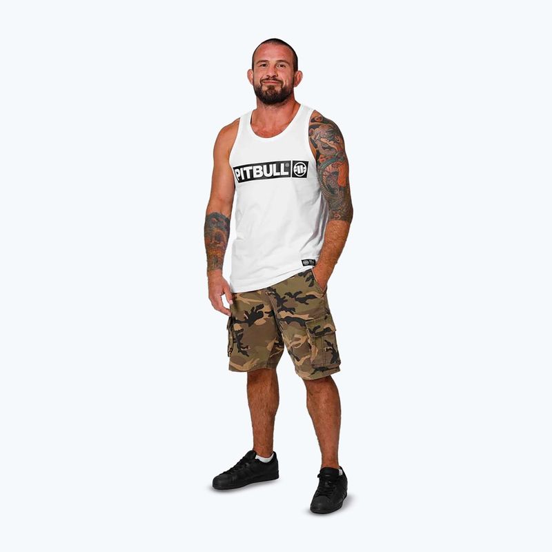 Pitbull Hilltop Tank Top white мъжка тениска 2