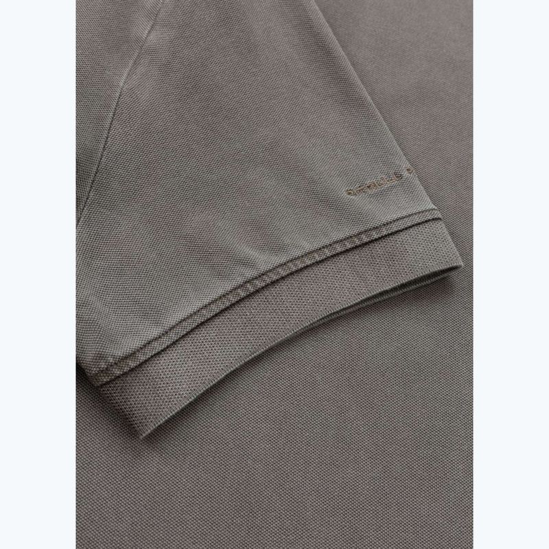 Мъжка поличка Pitbull Washed Polo Shirt тъмнокафява 5