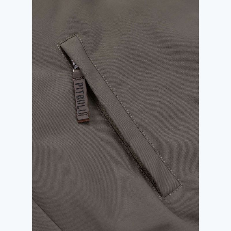 Мъжко зимно яке Pitbull Elkwood 3 Sherpa Hooded taupe 10