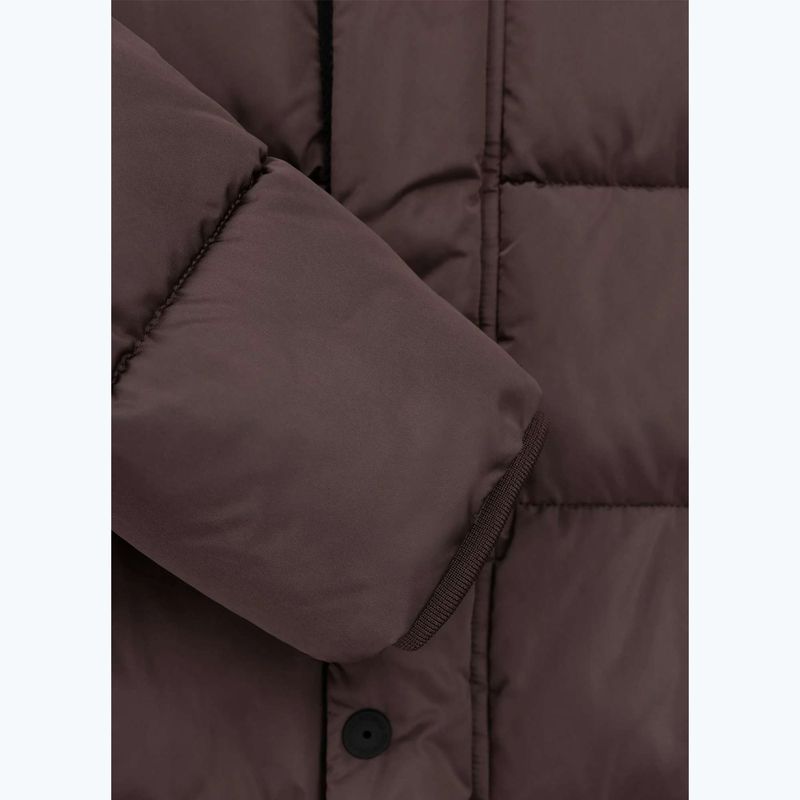 Дамско зимно яке Pitbull Amalia Padded Hooded dark chocolate 10