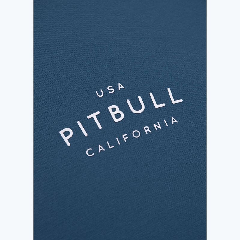 Мъжки суитшърт Pitbull Sampson Hooded Sweatshirt petrol blue 8